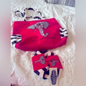 Southern Couture Tote and Small Bag - Women | Color: Red